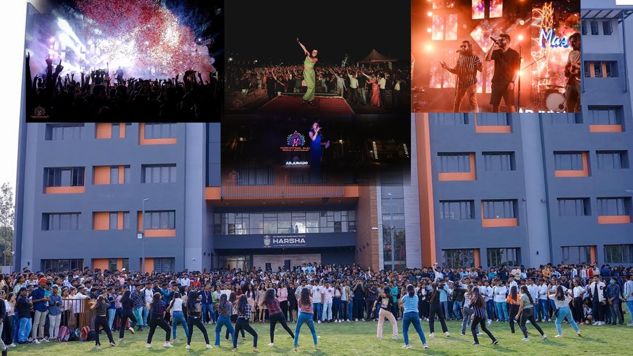 HARSHOTSAVA 2k23 | Harsha college Bangalore | Masala coffee | DJ Julia Bliss | Danika.Violin