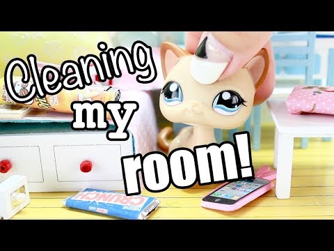 LPS - CLEANING MY ROOM! (FUNNY SKIT)
