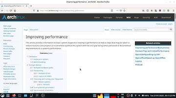Archlinux i/o scheduler change