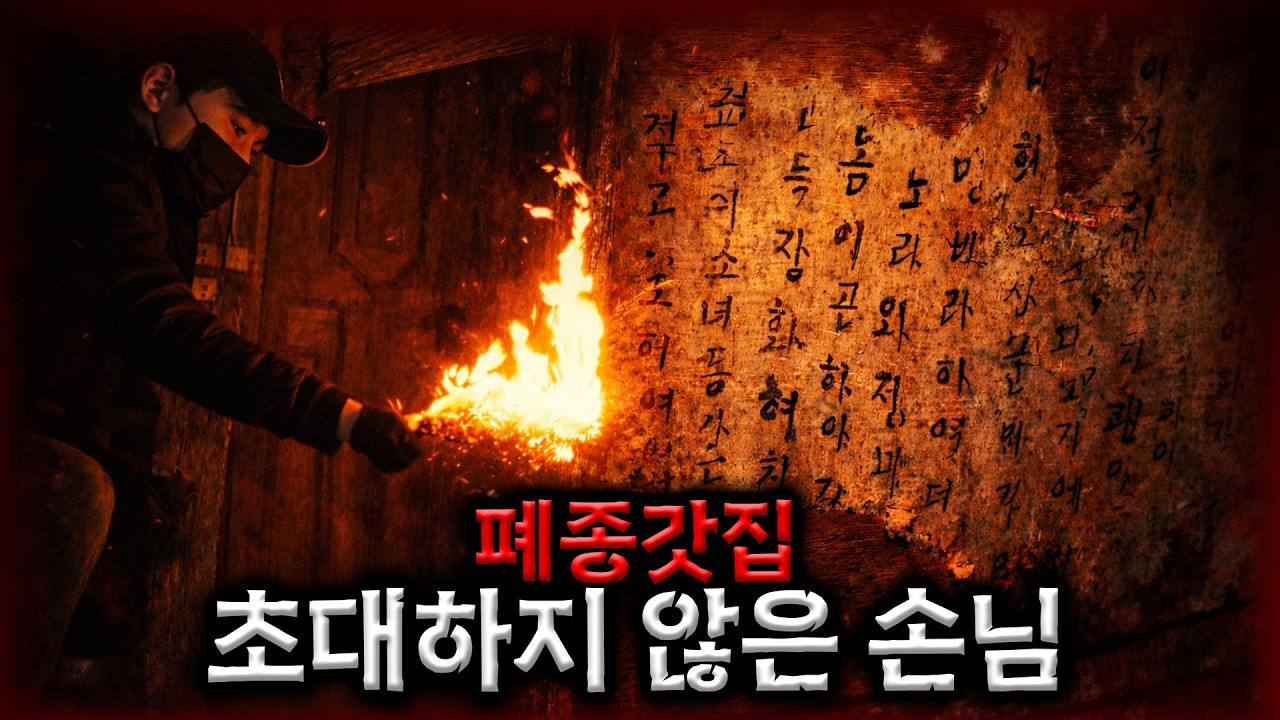 폐 종갓집 마지막 이야기 윤시원은 한다면 한다 !! 🏠👻폐종갓집 [당신의 집에 귀신이 산다 가정방문] #haunted #ghosthunting #공포