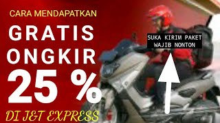 J&T EXPRESS GRATIS ONGKIR 25 % SETIAP HARI screenshot 2