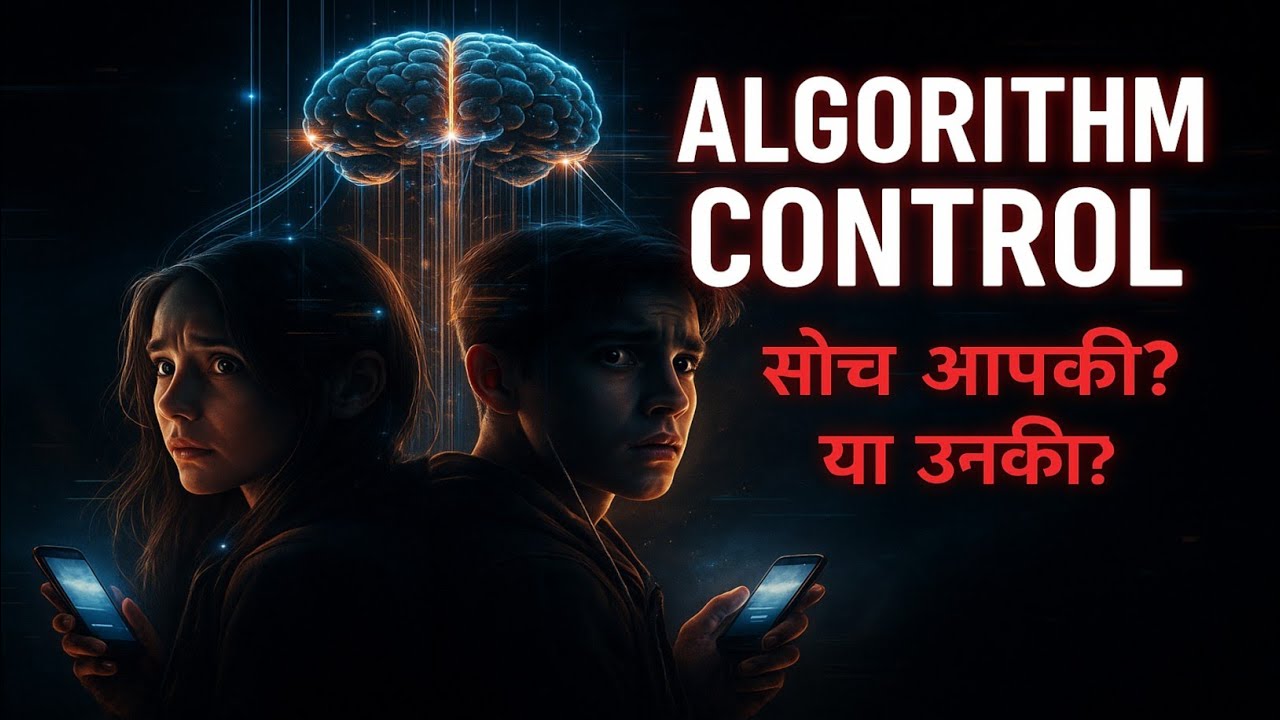 ALGORITHM कैसे आपका दिमाग CONTROL कर रहा है? | The Invisible Digital War Explained in Hindi