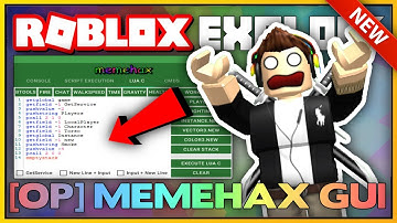 NEW ROBLOX EXPLOIT: MEMEHAX DEMO (PATCHED) SCRIPT EXECUTION & LVL 7 LUA-C EXECUTOR! (May 26th)