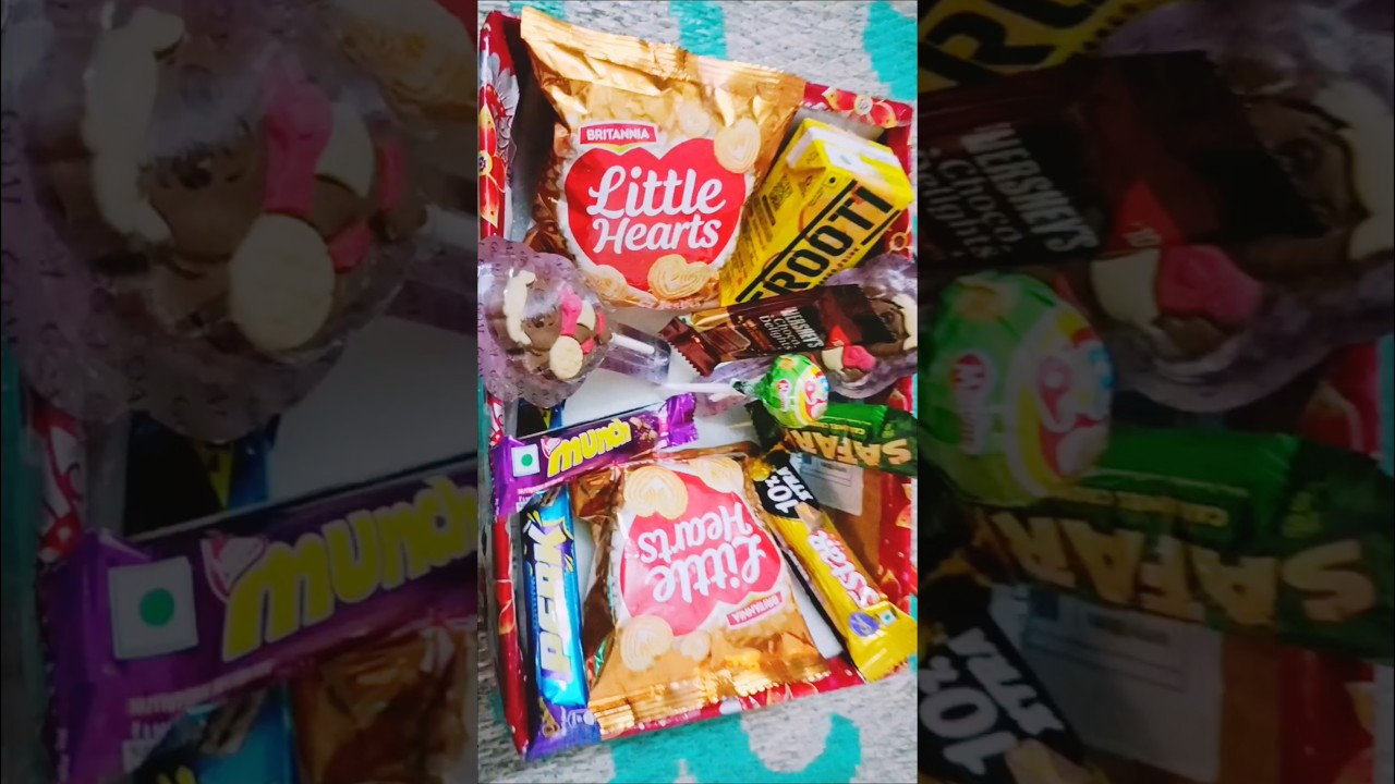 DIY chocolate gift hamper||