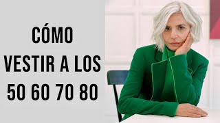 8 Trucos de Moda Para Señoras de 50 60 70 80 Años | Atuendos Elegantes para Mujeres Maduras ✨