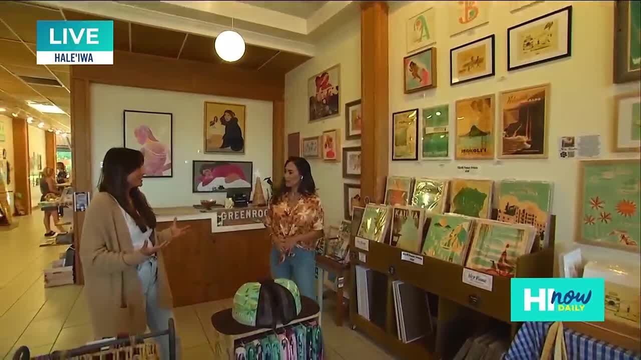 Give the gift of art from Greenroom Gallery Hawaii in Haleiwa