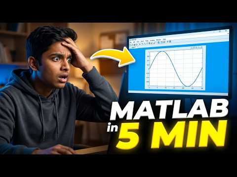 MATLAB Tutorial for Beginners (Step-by-Step) | Learn in 5 Minutes ⚡