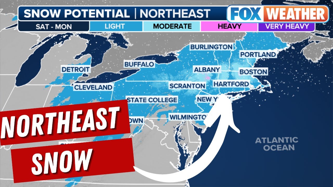 Northeast Bracing For Another Storm To Bring Weekend Mix Of Snow, Rain ...