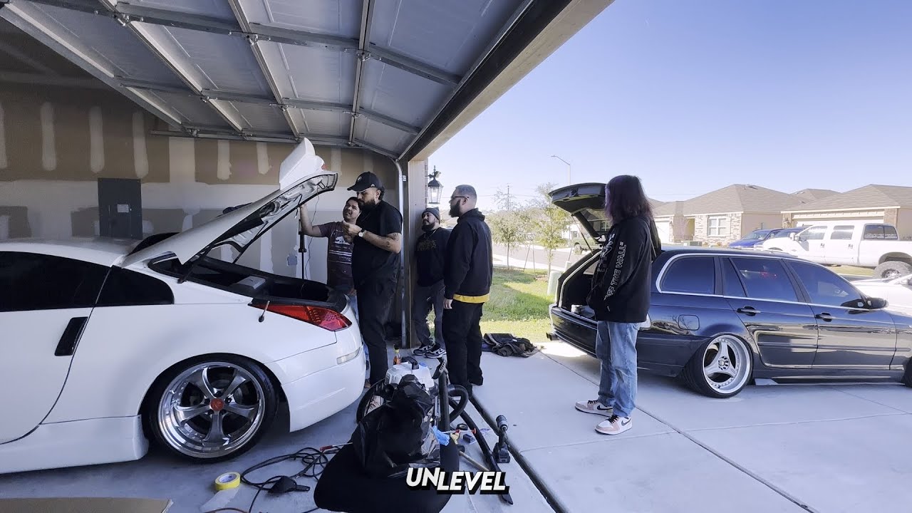 NISMO Style Wing Install on Lorenzo's 350Z
