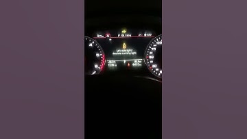 Audi air suspension fault. You can continue driving slowly.  Problem solved. Audi a6