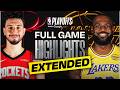 EXTENDED: #5 ROCKETS at #4 LAKERS | FULL GAME 1 HIGHLIGHTS | April 18, 2026