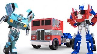 Car Videos | Transformers Robot Toys Family | Nursery Rhymes Compilation from Jugnu Kids