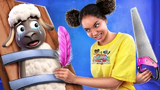 Amanda The Adventurer & Woolly in Real Life! How to Become Amanda! - Part 2
