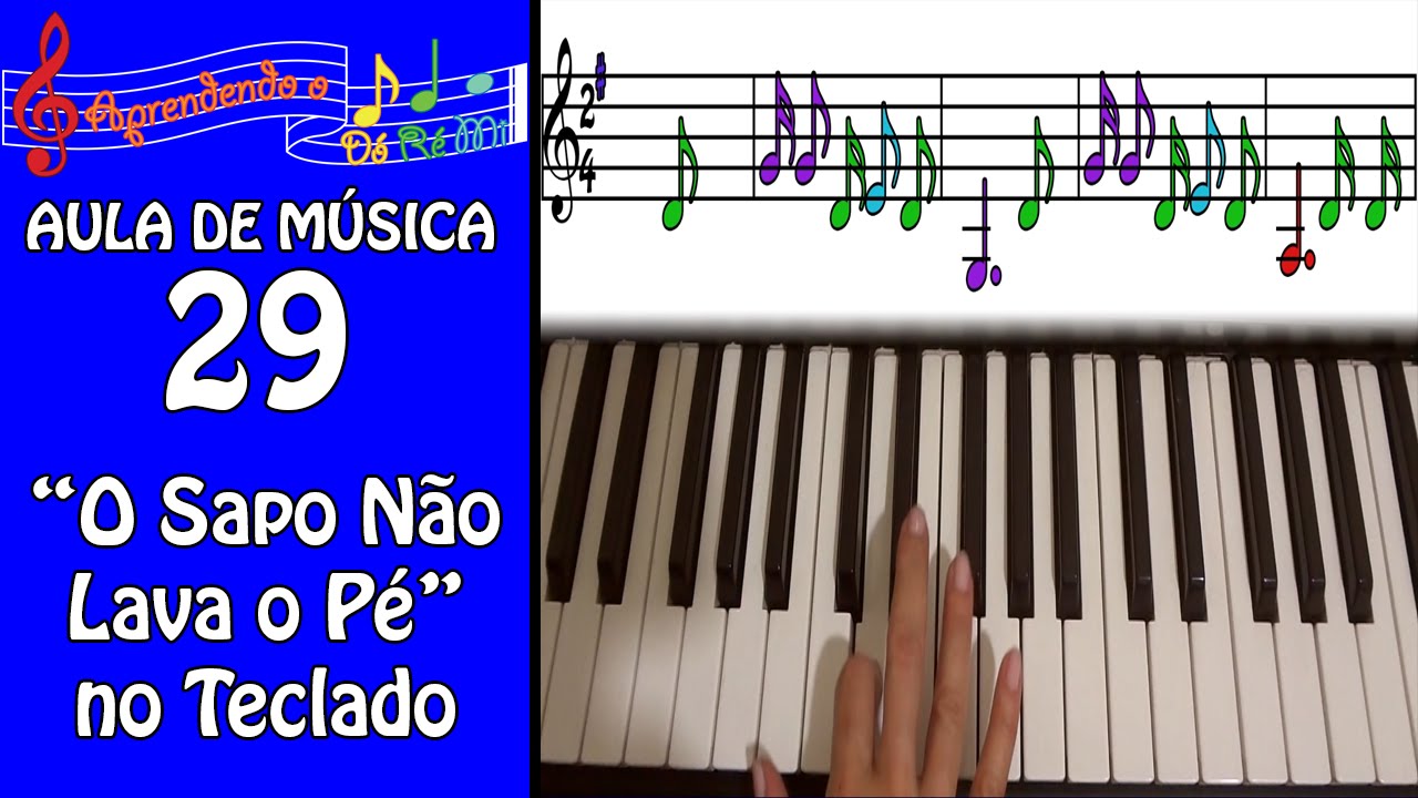 5 músicas para crianças no piano 