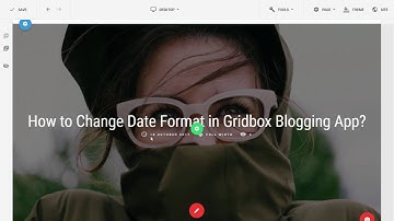 How to Change Date Format in Gridbox Blogging App - Joomla Website Builder Gridbox