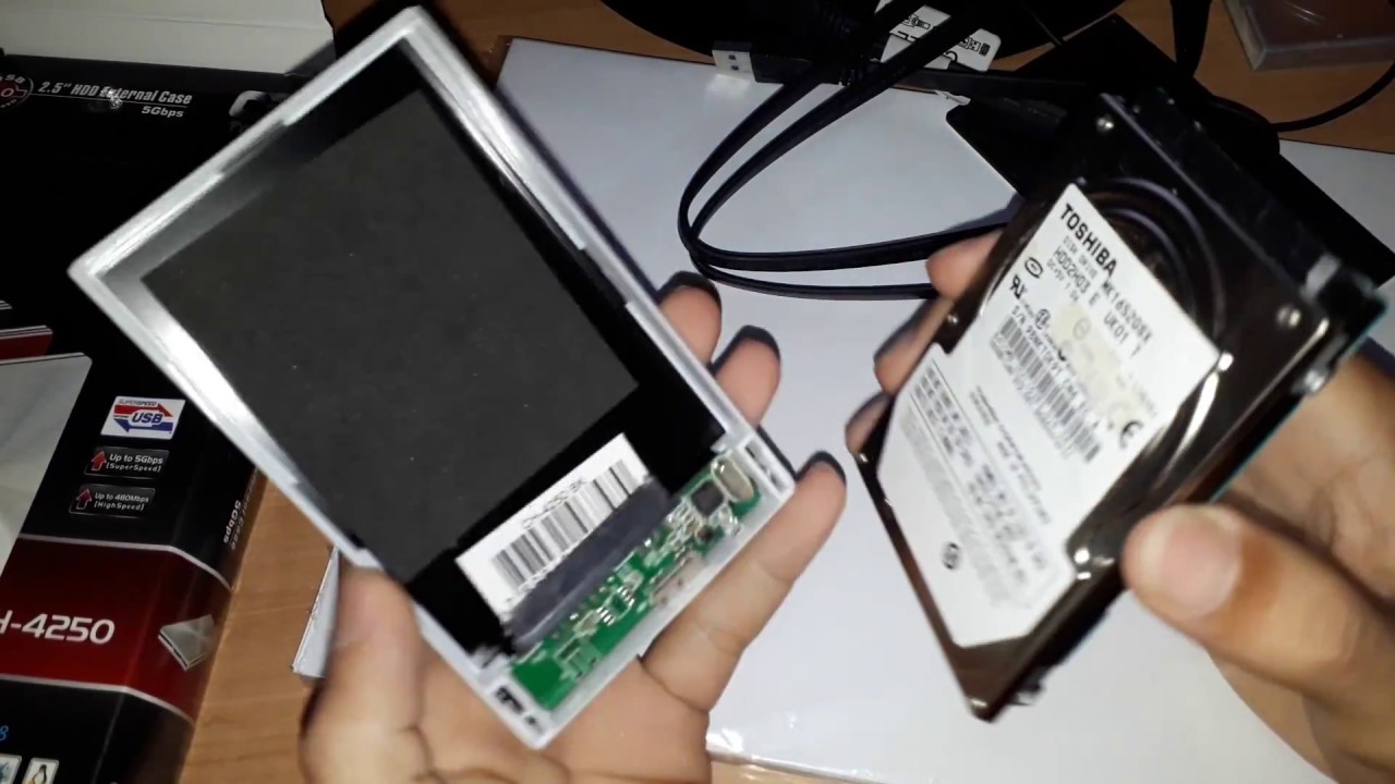 Transformar Hd Interno Em Externo transformando um HD interno em externo - Simples e fácil - YouTube