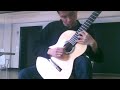 Arabesque no 1- Claude Debussy- Solo Guitar