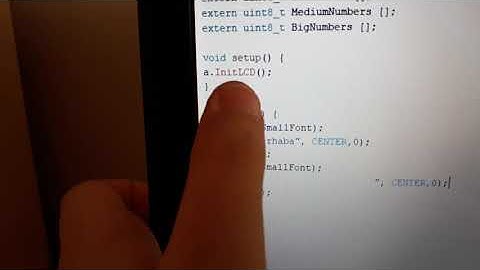 Nokia 5110 ekranlarını arduino ile kullanmak #2 - Ekrana Yazı ve Sayı Nasıl Yazılır?