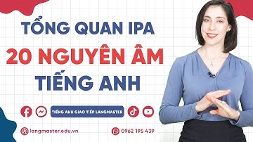 Phát âm tiếng Anh cơ bản: Tổng quan 20 nguyên âm tiếng Anh - Phát âm tiếng Anh chuẩn phiên âm IPA