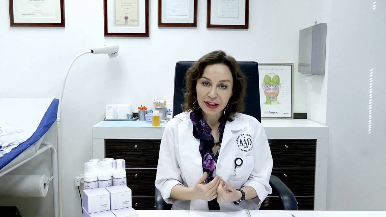 Ines Verner, M.D., introduction to Verner Clinic (Russian)