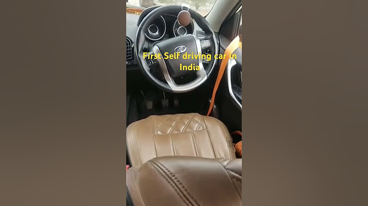 First Fully Self-driving Car #selfdriving #car #viral #trending #automobile #mahendra #roadtrip#luv