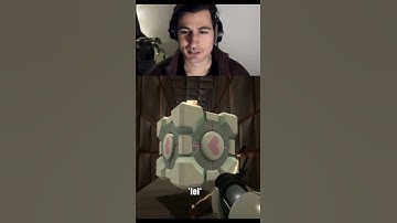 RIP Companion Cube :/