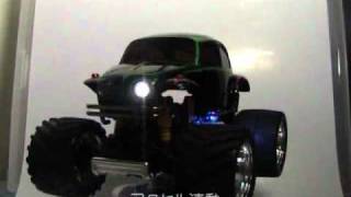 【参考】ミニッツモンスター電飾LEDライトシステム【VW Baja バギー】 【参考】ミニッツモンスター電飾LEDライトシステム【VW Baja バギー】