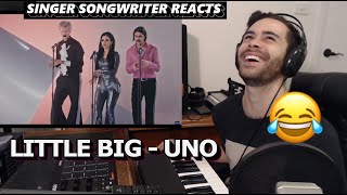 Little Big - Uno | EUROVISION 2020 | Singer Songwriter REACTION