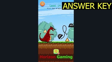 Stickman Draw Troll Puzzle LEVEL 171 Kill the dragon - Gameplay Walkthrough Android IOS