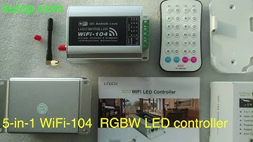 WiFi-104 iOS Android 5-in-1 programmable LED controller - kutop.com