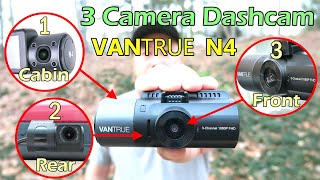 Front & Cabin Dashcam – Vantrue