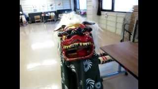 怖かった獅子舞に、ついになってしまった次男・サトシ！