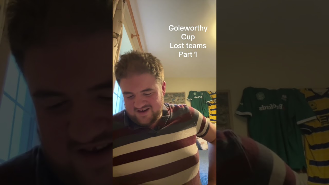 Golesworthy cup lost teams part 1 