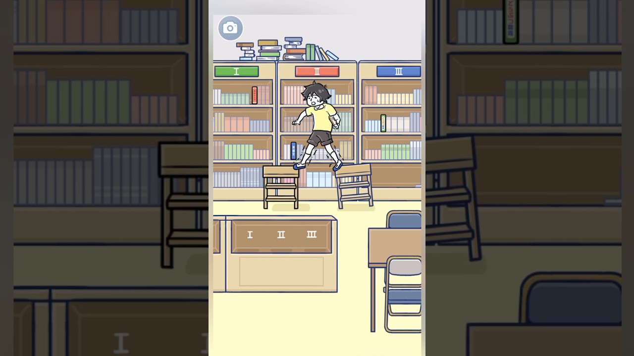 【危機イッパツ】 図書室での危機!どうする!?😱 #games #ゲーム実況 #shorts 【危機イッパツ】 図書室での危機!どうする!?😱 #games #ゲーム実況 #shorts