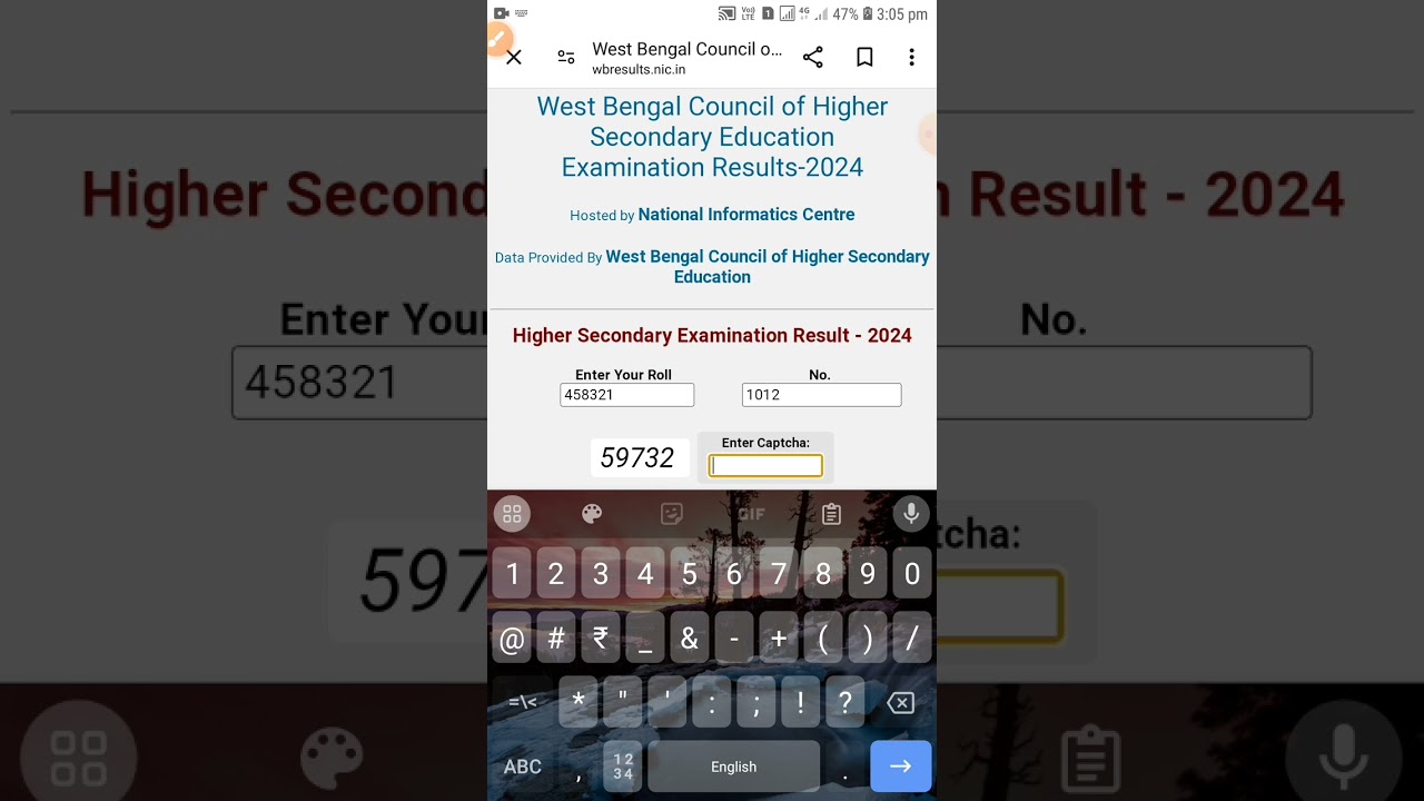 West Bengal higher secondary topper result check / class 12th board exam topper ...
