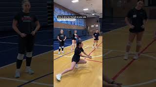 How to dive on your side for volleyball players ✨