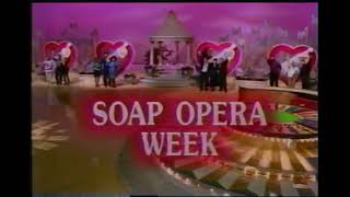 Wheel Of Fortune Daytime - Soap Opera Week Promo Week Of 2121990