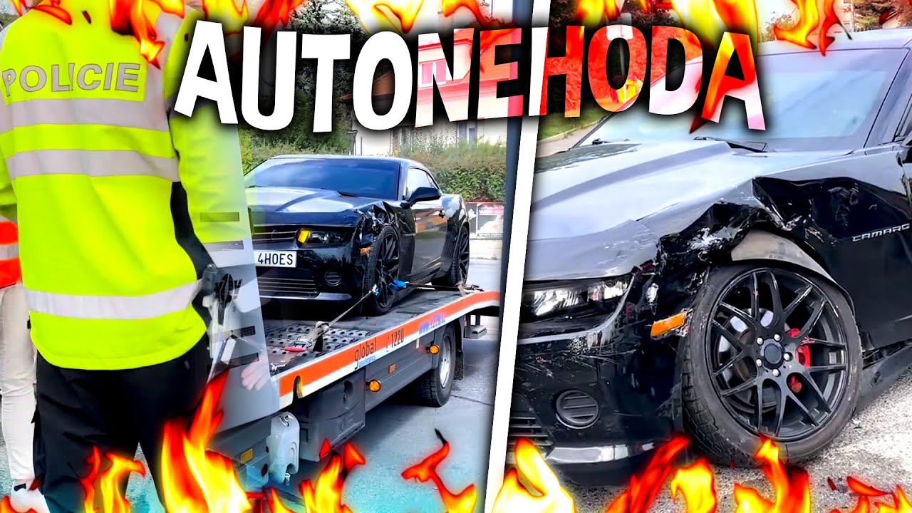 MĚL JSEM AUTONEHODU V PRAZE | VLOG