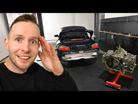 WAHNSINN! Ich habe meinen kompletten Porsche Motor OHNE ANLEITUNG zusammen gebaut!