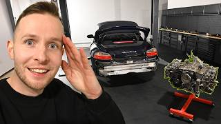 WAHNSINN! Ich habe meinen kompletten Porsche Motor OHNE ANLEITUNG zusammen gebaut!