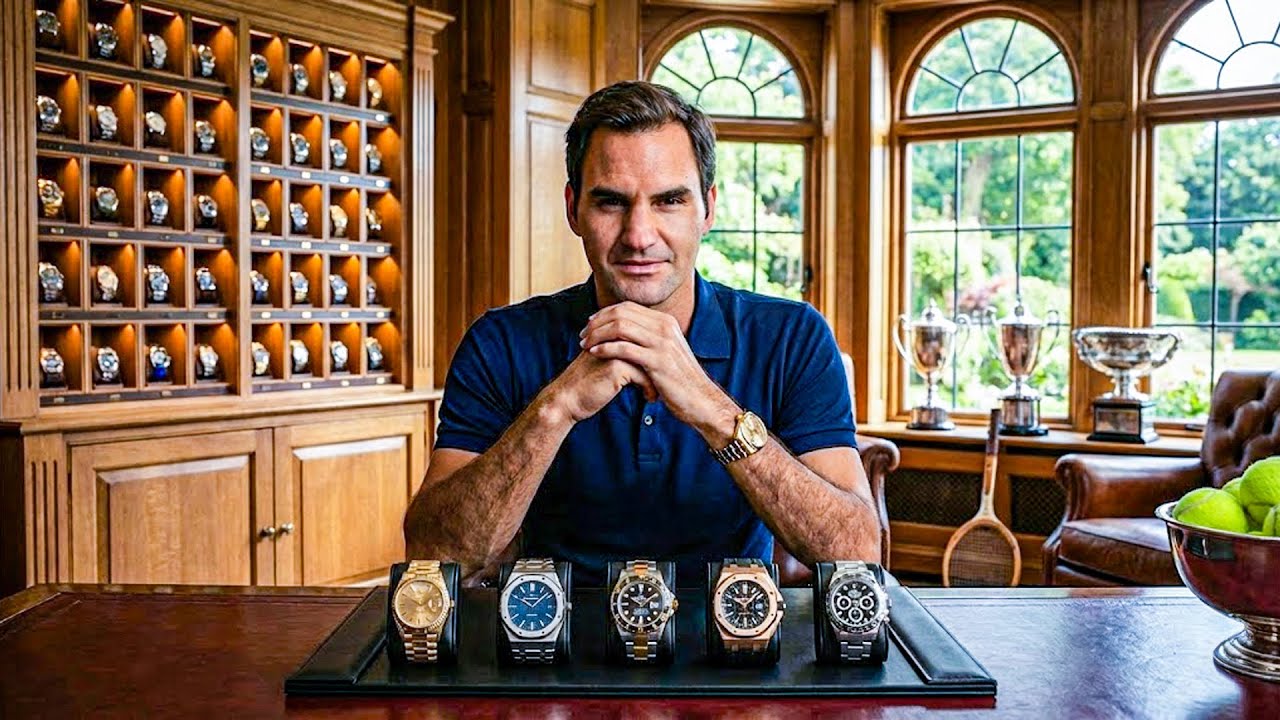 Inside Roger Federer Billionaire Watch Collection