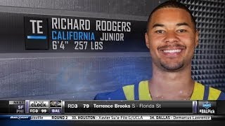 Richard Rodgers Cal Golden Bears Tight End 2014 NFL Draft #98 Overall Round 3