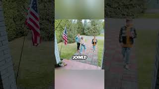 A Naughty Boy Pulled Down The Flag Outside A Disabled Military Officers Home And Threw