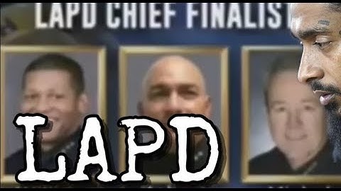 LAPD DISRESPECTING NIPSEY HUSSLE AND FAMILY