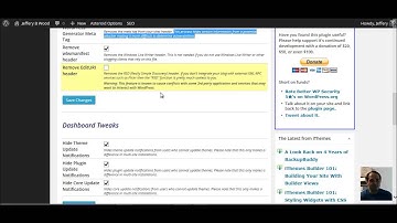 Plugin How To: Better WP Security