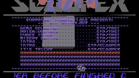 SCOOPEX - Demo Selector Preview - 1992