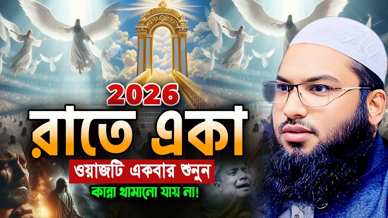 ২০২৬ ওয়াজটি যতই শুনি বুক ছিড়ে কান্না আসে! ইসমাঈল বুখারী কাশিয়ানী ওয়াজ Ismail Bukhari New Waz 2026