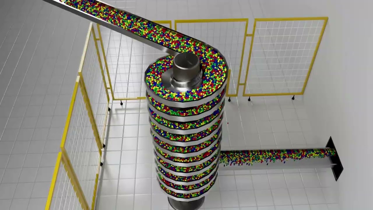 Partikel Materialfluss 3D Animation - fAm Kommunikation - Social Media