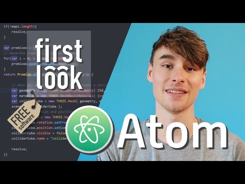 Atom Entwicklungsumgebung| first look @ Medieninformatik Software