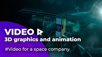 Presentation video for an international space company